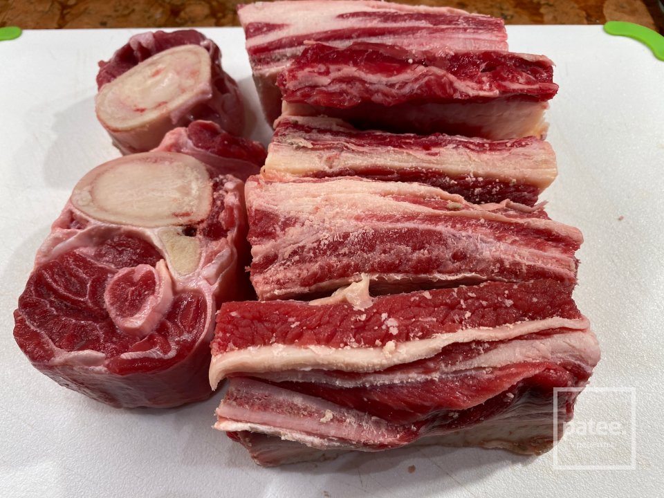 Русский Борщ из Белых Грибов - Шаг 1