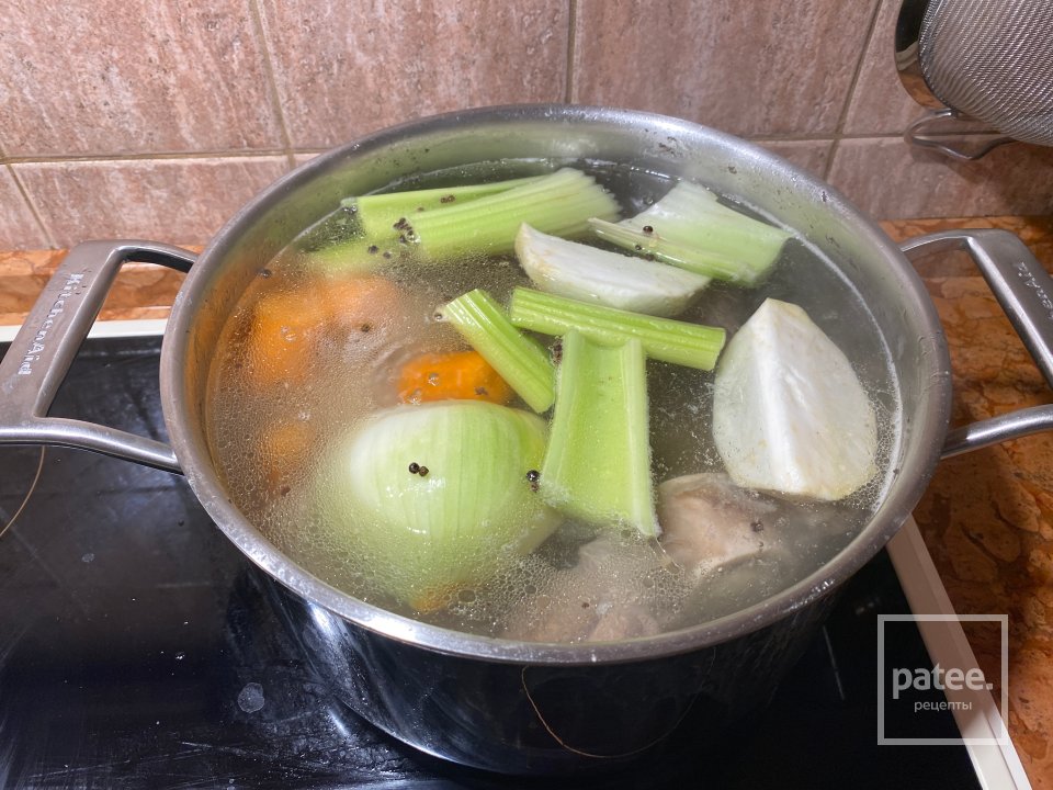 Русский Борщ из Белых Грибов - Шаг 2