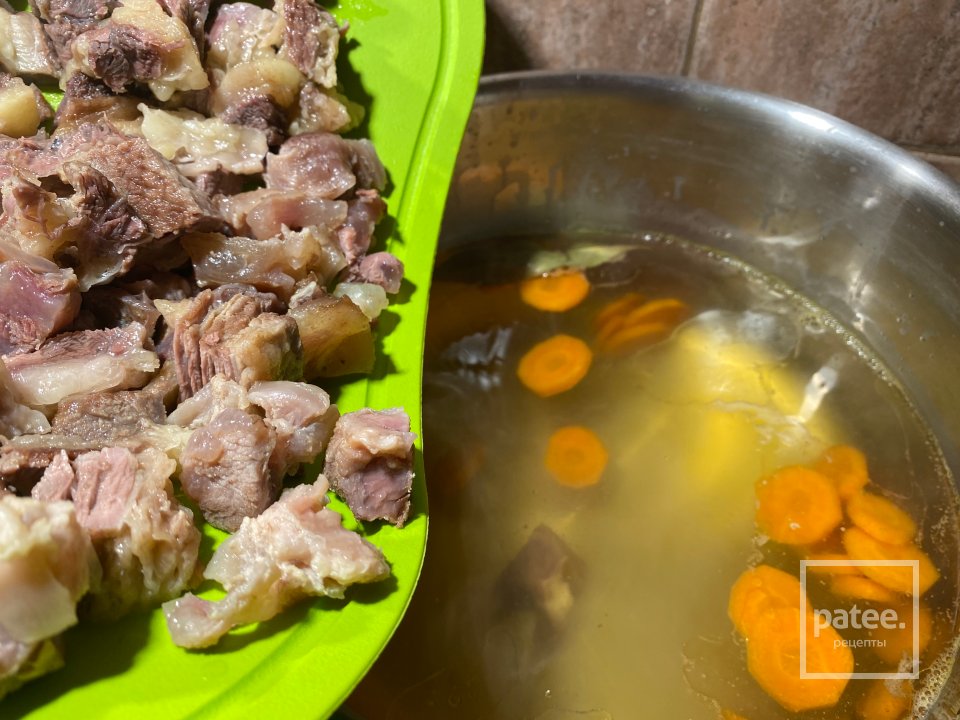 Русский Борщ из Белых Грибов - Шаг 9