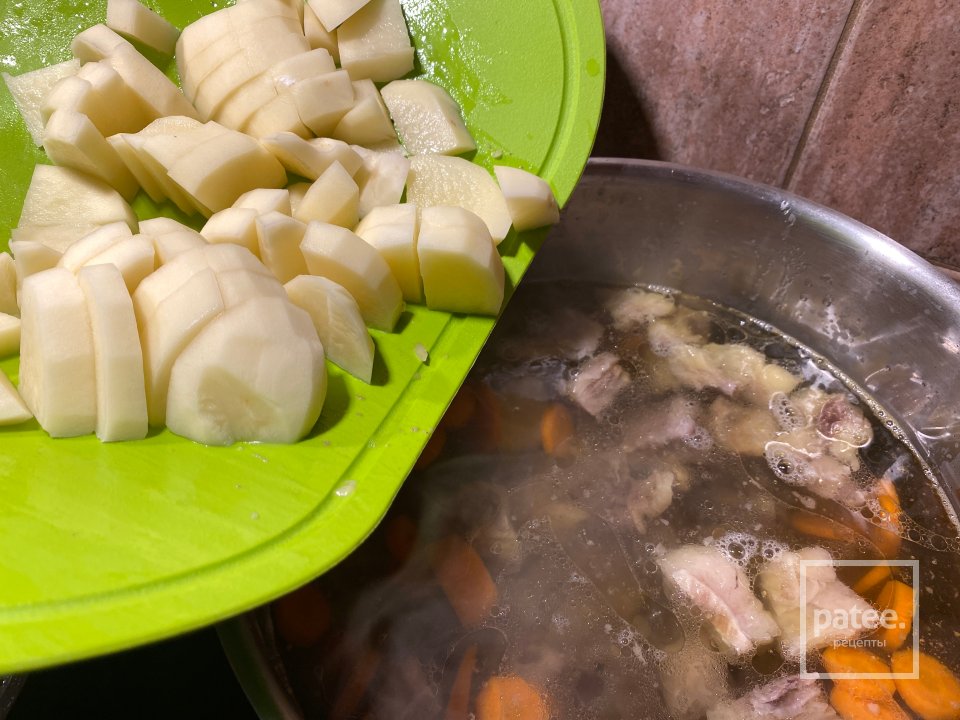 Русский Борщ из Белых Грибов - Шаг 10