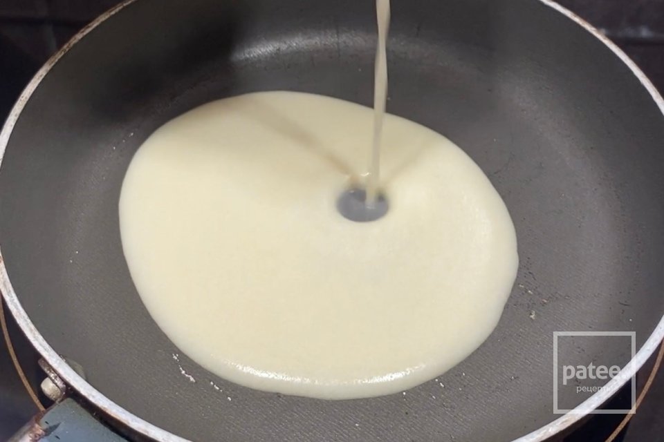 Хрустящие блины с креветками - Шаг 6