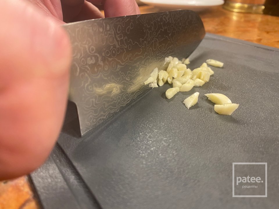 Хрустящие блины с креветками - Шаг 10