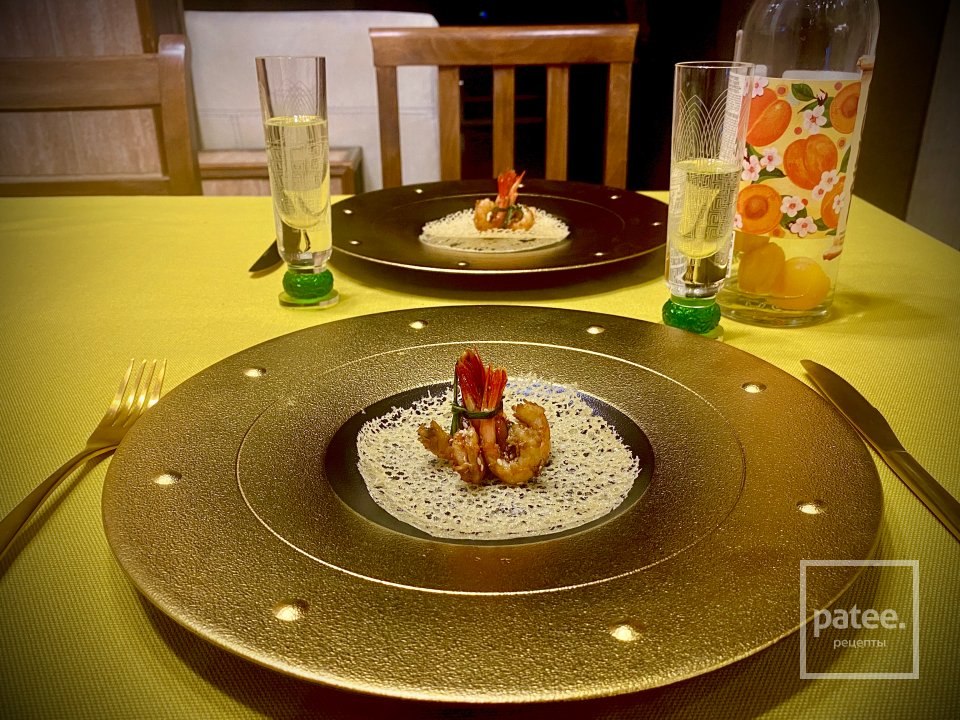 Хрустящие блины с креветками - Шаг 15