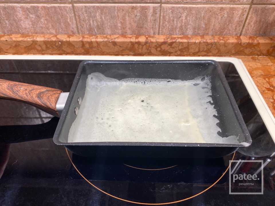 Блины с икрой и печенью трески - Шаг 2