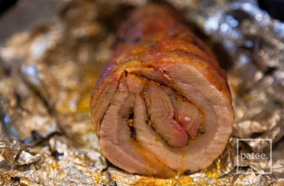 Рулет из свиной грудинки - Шаг 7