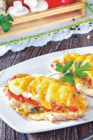 Куриное филе с томатами и сыром 👍🏼 - Шаг 1