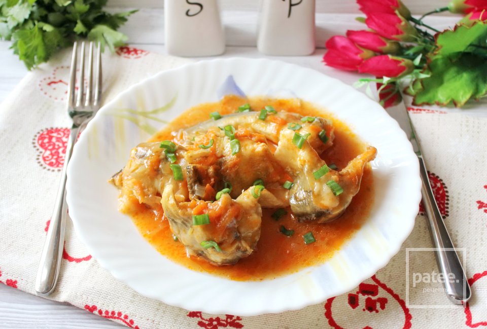 Навага в томатном соусе - Шаг 10