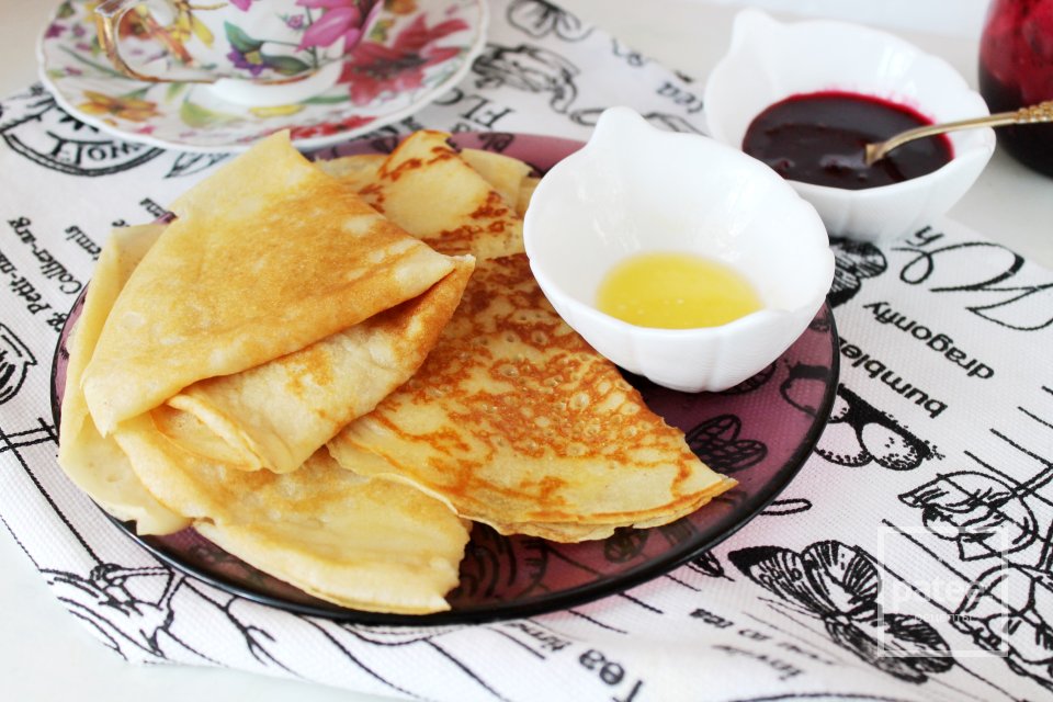 Блины заварные с гречневой мукой - Шаг 14