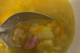 Суп гороховый с копченостями