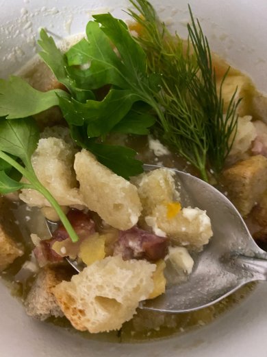 Суп гороховый с копченостями - Шаг 1