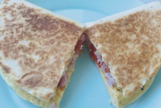 Омлет в лаваше