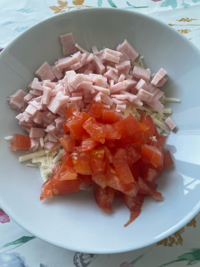 Омлет в лаваше - Шаг 3