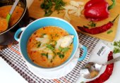 Суп с кукурузой и сладким перцем