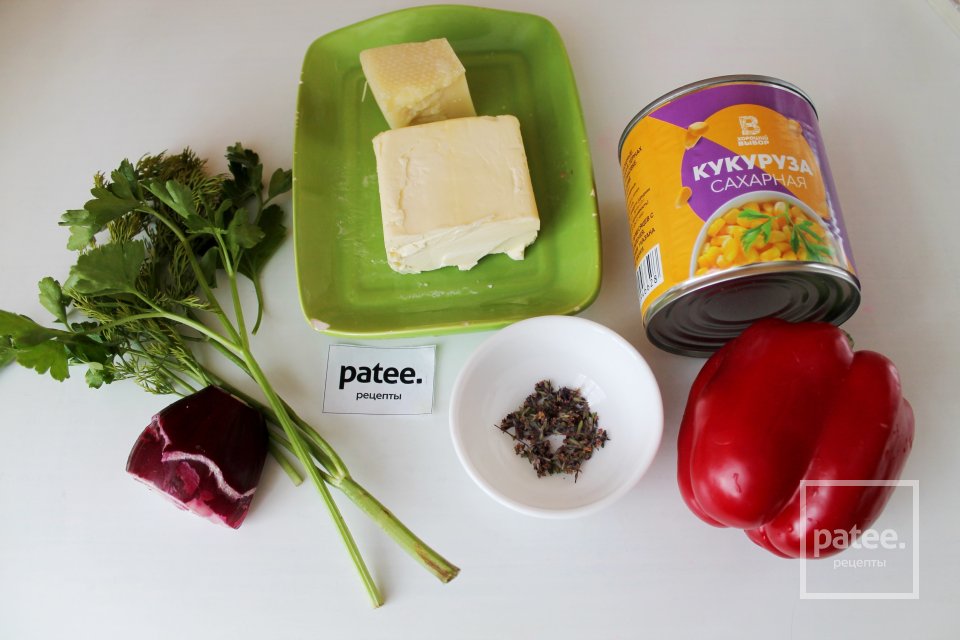 Суп с кукурузой и сладким перцем - Шаг 1