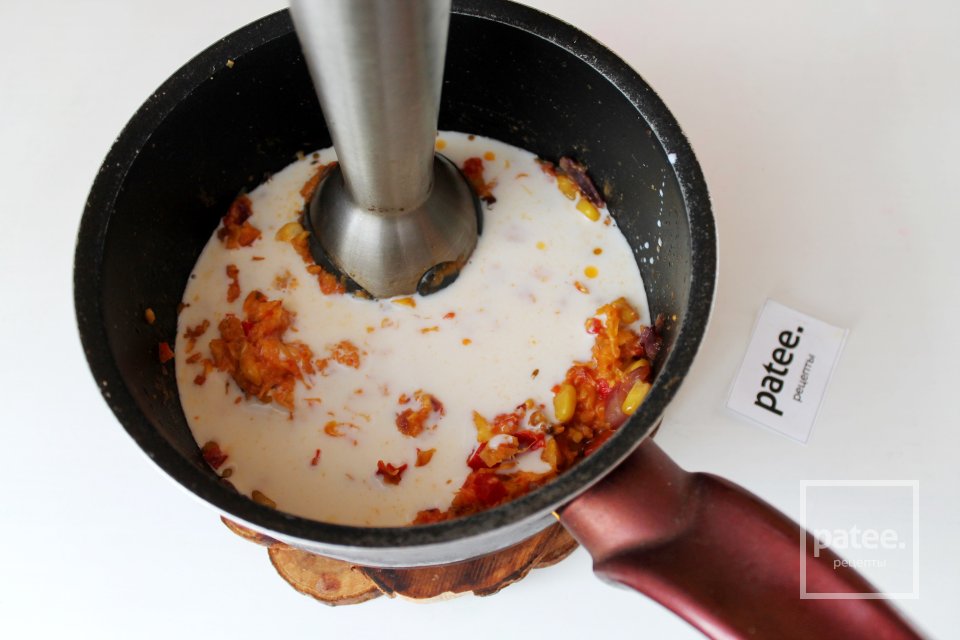 Суп с кукурузой и сладким перцем - Шаг 9