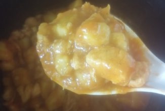 тушенная картошка с курицей в мультиварке