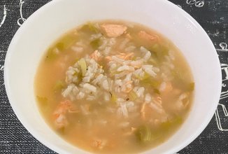 Суп 🍜 рисовый с морепродуктами