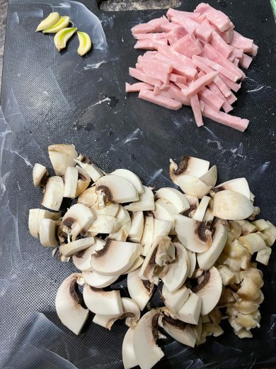 А-ля карбонара - Шаг 2