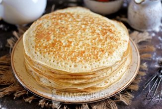 Классические блинчики.