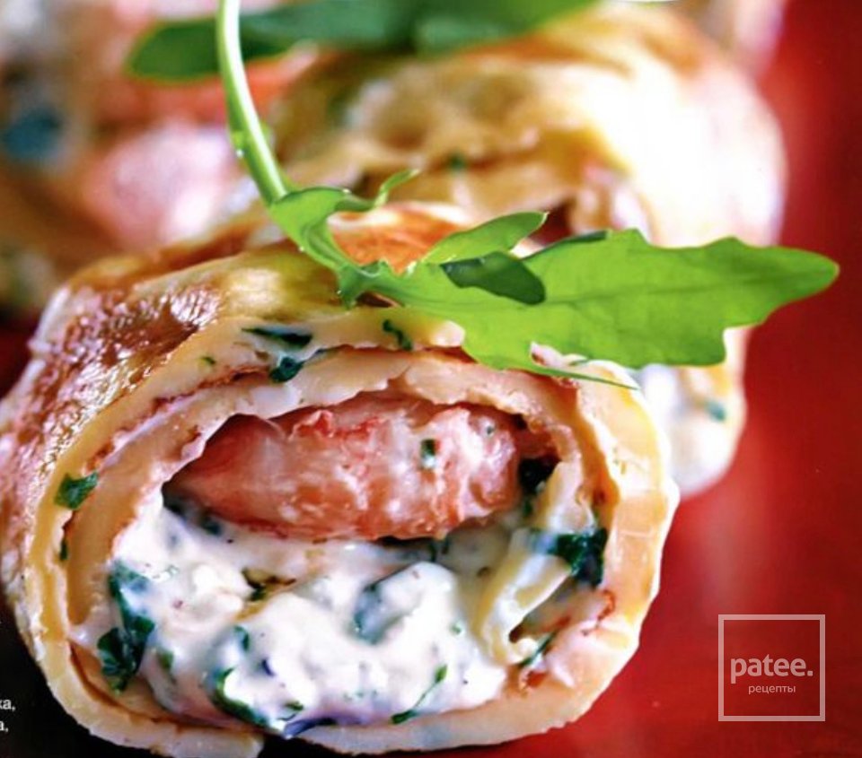 Креветки в омлете 🍤 - Шаг 1