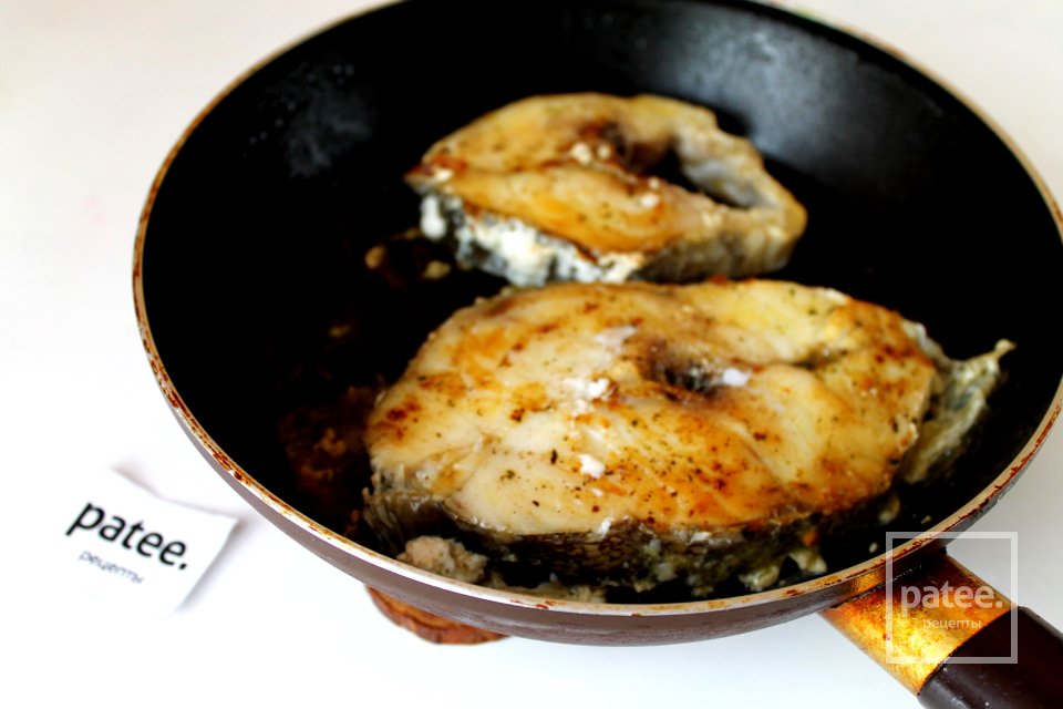 Треска под ореховым соусом - Шаг 13