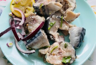 Маринованная скумбрия