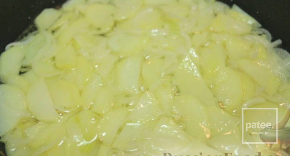 Испанская картофельная тортилья с луком - Шаг 4