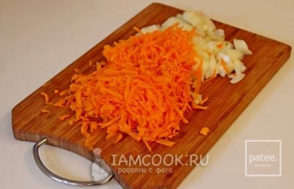 Рис запеченный с грибами и курицей - Шаг 2