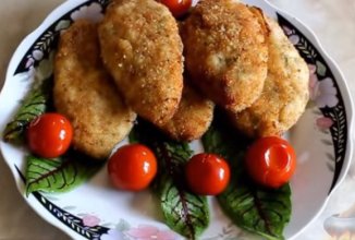 Куриные котлеты без яиц (в духовке)