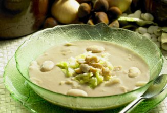 Суп-пюре из каштанов