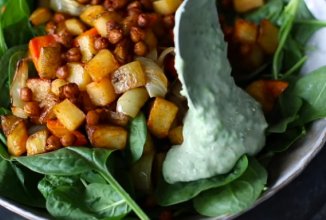 Салат из запеченных овощей