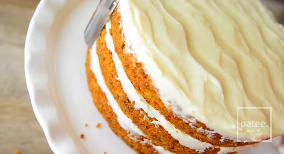 Морковный торт - Шаг 8