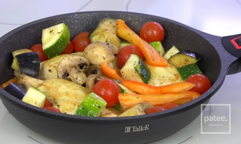 Куриное филе с овощами - Шаг 4