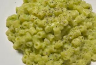 Паста с соусом из броколли