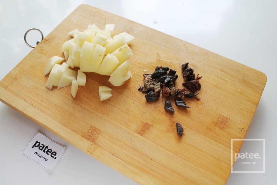 Сырный суп с грибами - Шаг 6