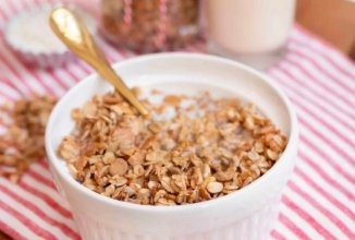 Гранола с соевым молоком