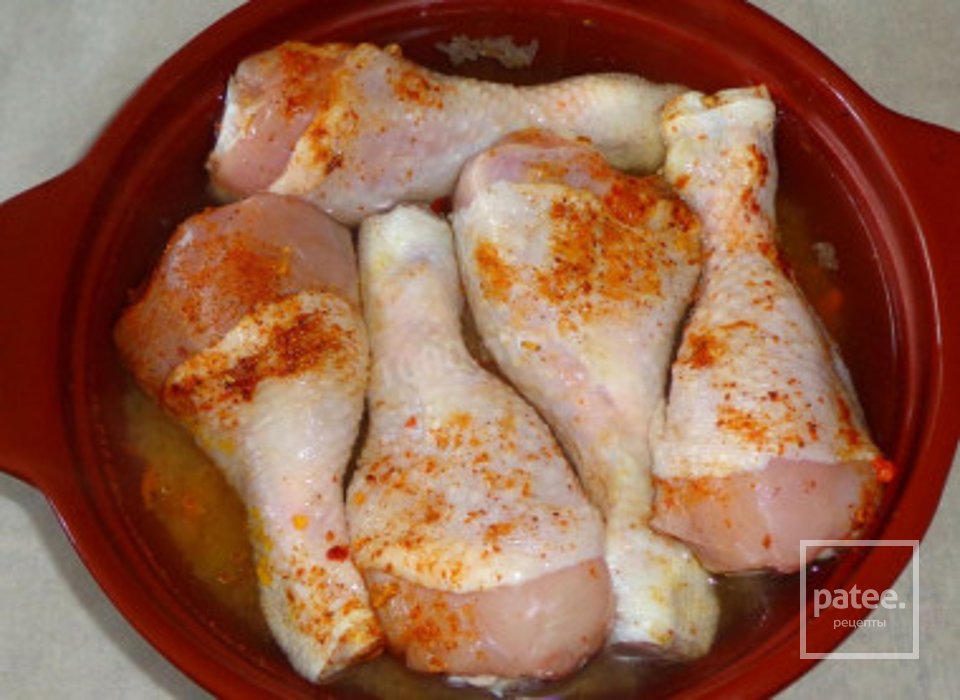 Рис с куриными ножками и морковью и луком - Шаг 7