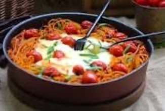 Паста с бурратой