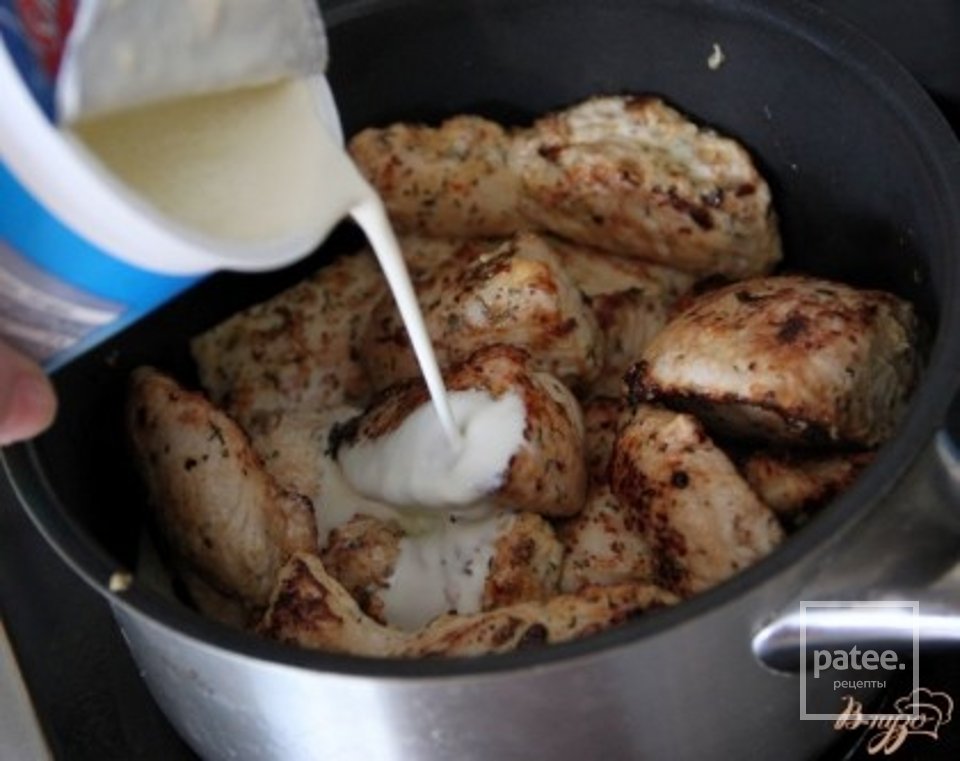 Филе индейки в горчично-яичном маринаде - Шаг 4