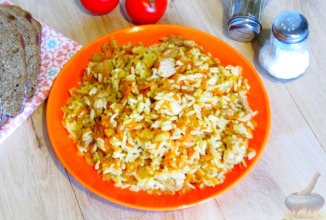 Свинина в томате с рисом