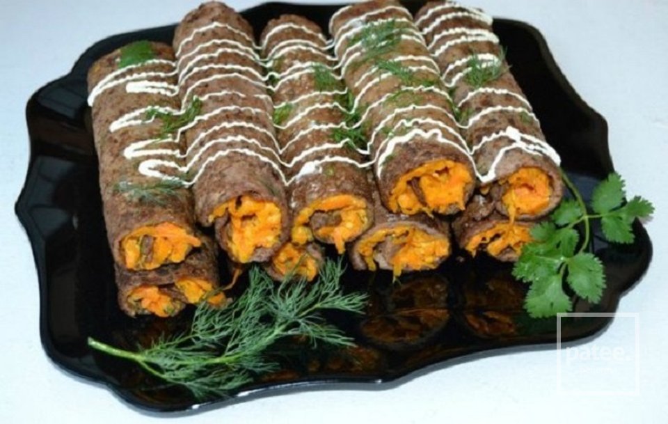 Нежные, воздушные, печеночные блины с начинкой 👍🏼 - Шаг 1