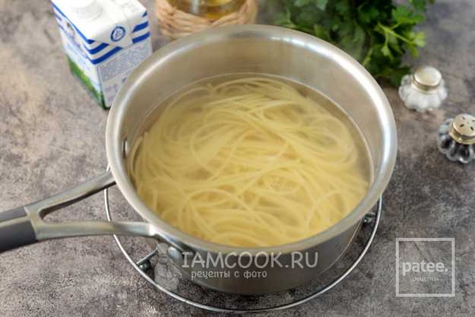 Паста с вешенками 🍝 - Шаг 2