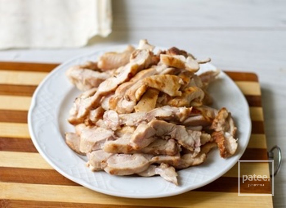 Ролл из лаваша с курицей и овощами 👍🏼 - Шаг 5