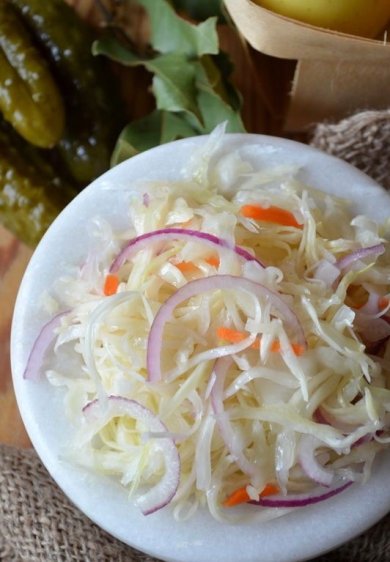 Капуста, квашеная в банке 🥬 - Шаг 14