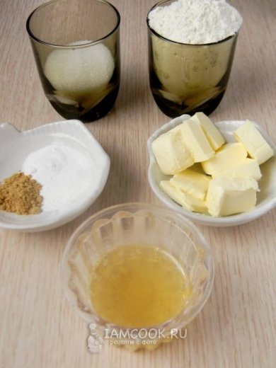 Медовые печенья. - Шаг 1