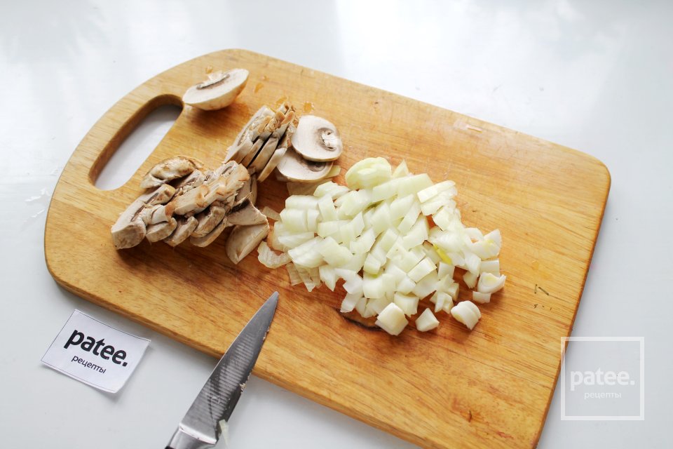 Вегетарианская лазанья с шампиньонами - Шаг 5