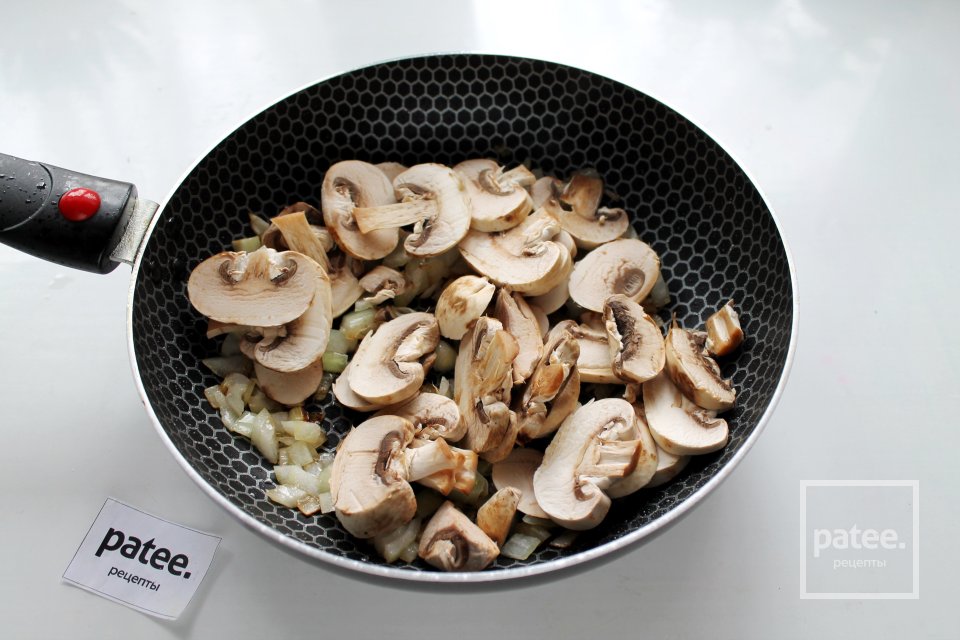 Вегетарианская лазанья с шампиньонами - Шаг 7