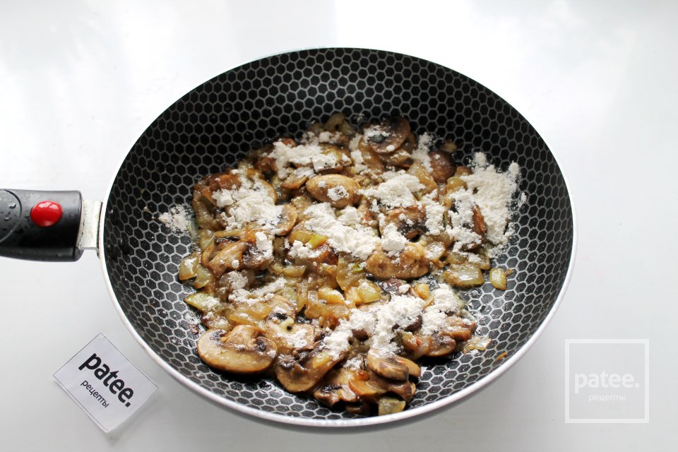 Вегетарианская лазанья с шампиньонами - Шаг 9