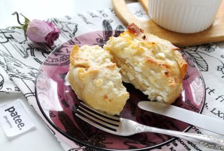 Баница с творогом из лаваша