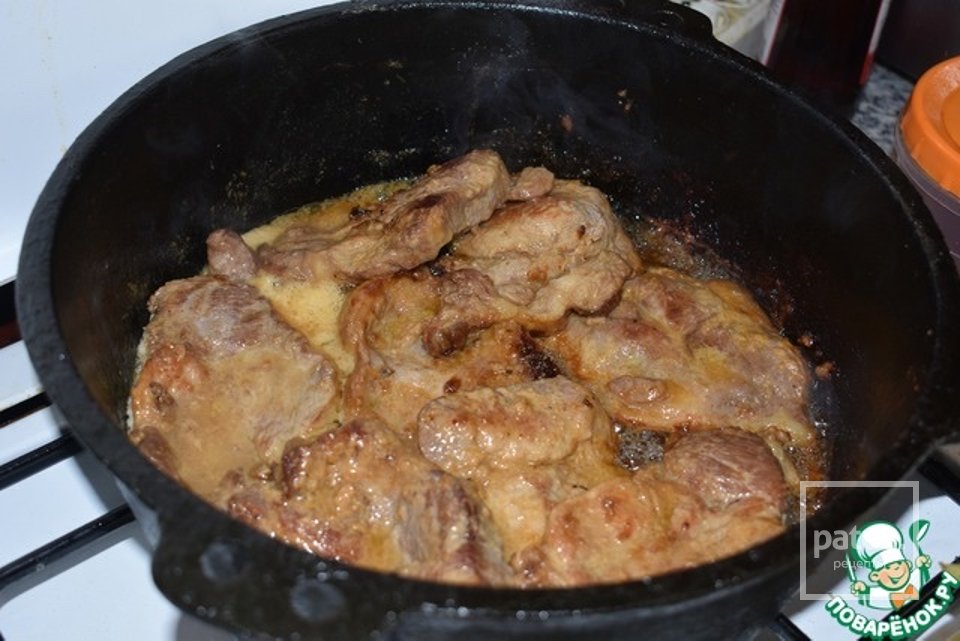 Свинина в молоке 🥩 - Шаг 5